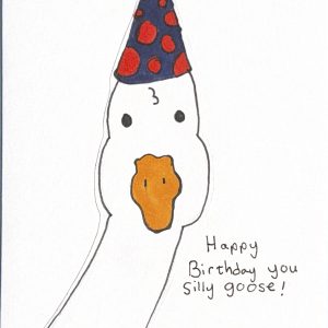 Silly Goose Birthday Card