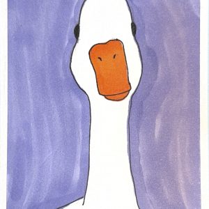 Goose Greeting Card