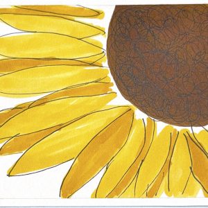 Sunflower Greeting Card
